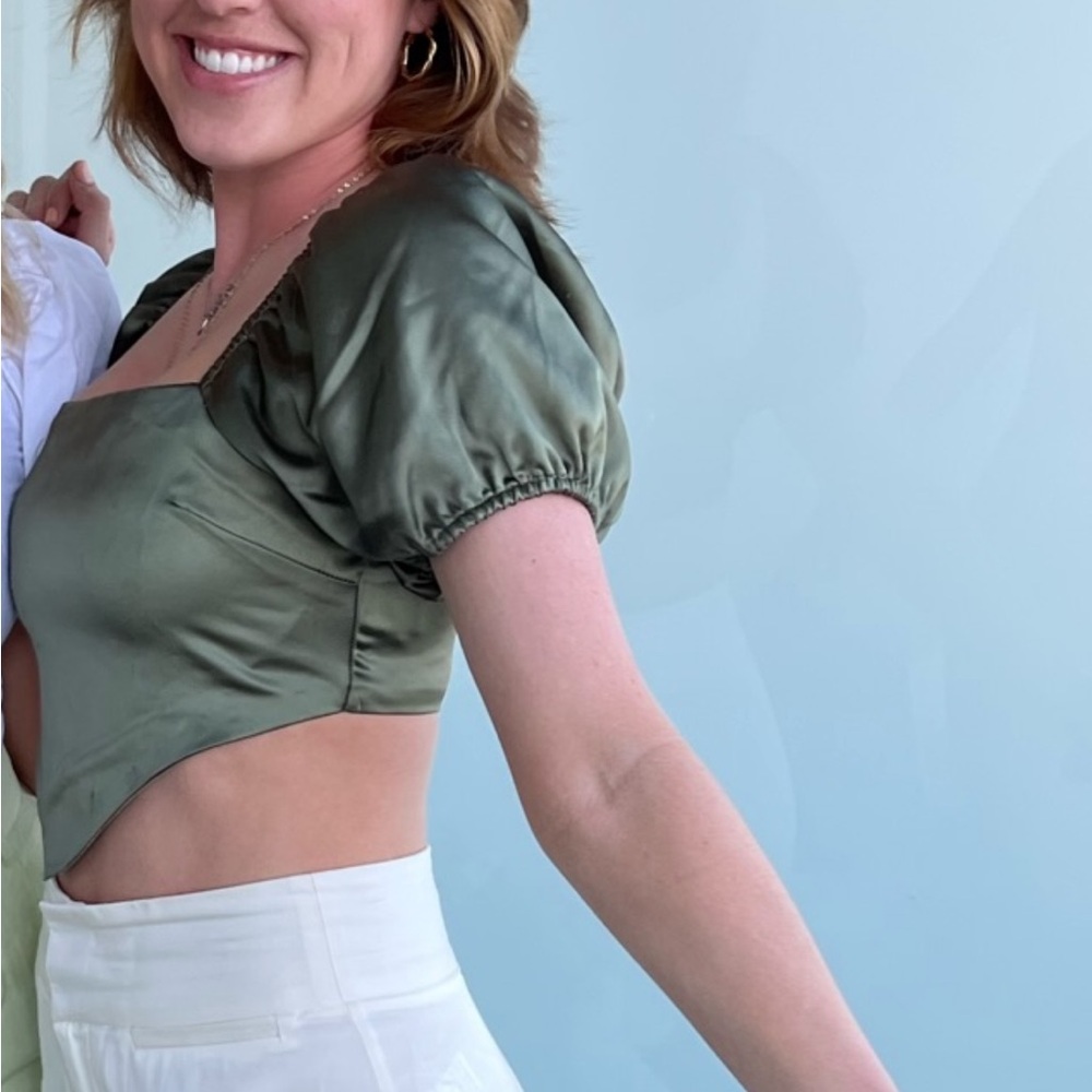 Silk Crop Top